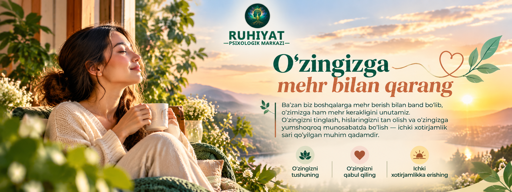 O‘zingizga mehr bilan qarang